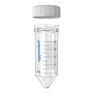 艾本德Eppendorf Conical Tubes 25 mL 帶螺旋蓋, 25 mL, 啟動套裝，4  個單離心管架，6  個轉(zhuǎn)子適配器，轉(zhuǎn)子孔可容納 50  mL 錐形管, PCR 潔凈級, 無